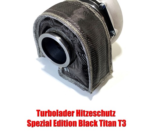 Hitzeschutz black titan - black, t3